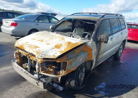 2005 Toyota Highlander V6 из США, поврежденный, VIN JTEDP21A150064454